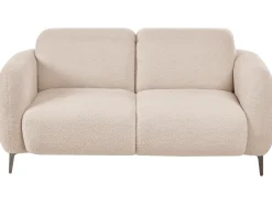 Outlet Sofa dla 2 osób ARTUNA Boucle Beżowy Sofy Tapicerowane|Sofy Dwuosobowe