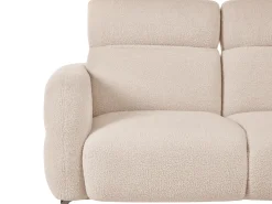 Outlet Sofa dla 2 osób ARTUNA Boucle Beżowy Sofy Tapicerowane|Sofy Dwuosobowe
