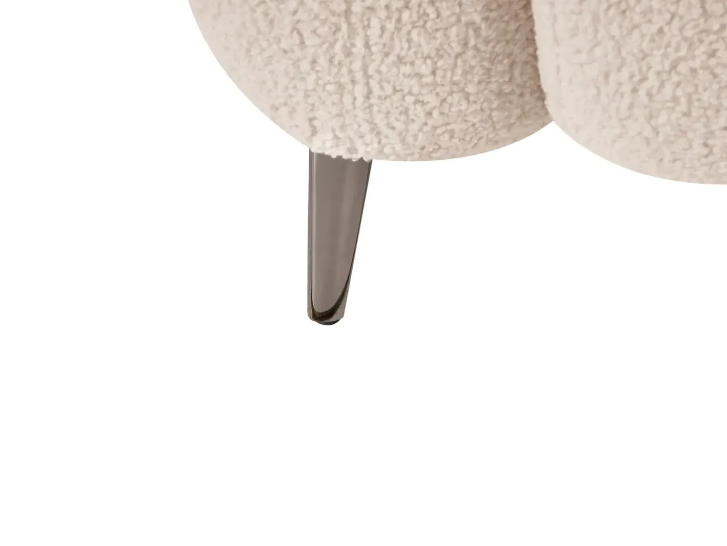 Outlet Sofa dla 2 osób ARTUNA Boucle Beżowy Sofy Tapicerowane|Sofy Dwuosobowe