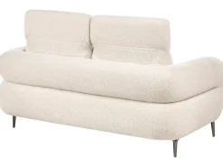New Sofa dla 2 osób ARTUNA Boucle Złamana biel Sofy Tapicerowane|Sofy Dwuosobowe