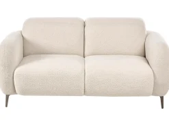 New Sofa dla 2 osób ARTUNA Boucle Złamana biel Sofy Tapicerowane|Sofy Dwuosobowe