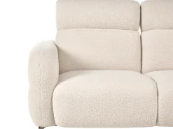New Sofa dla 2 osób ARTUNA Boucle Złamana biel Sofy Tapicerowane|Sofy Dwuosobowe