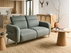 Online Sofa dla 2 osób ARTUNA Zielony Sofy Tapicerowane|Sofy Dwuosobowe