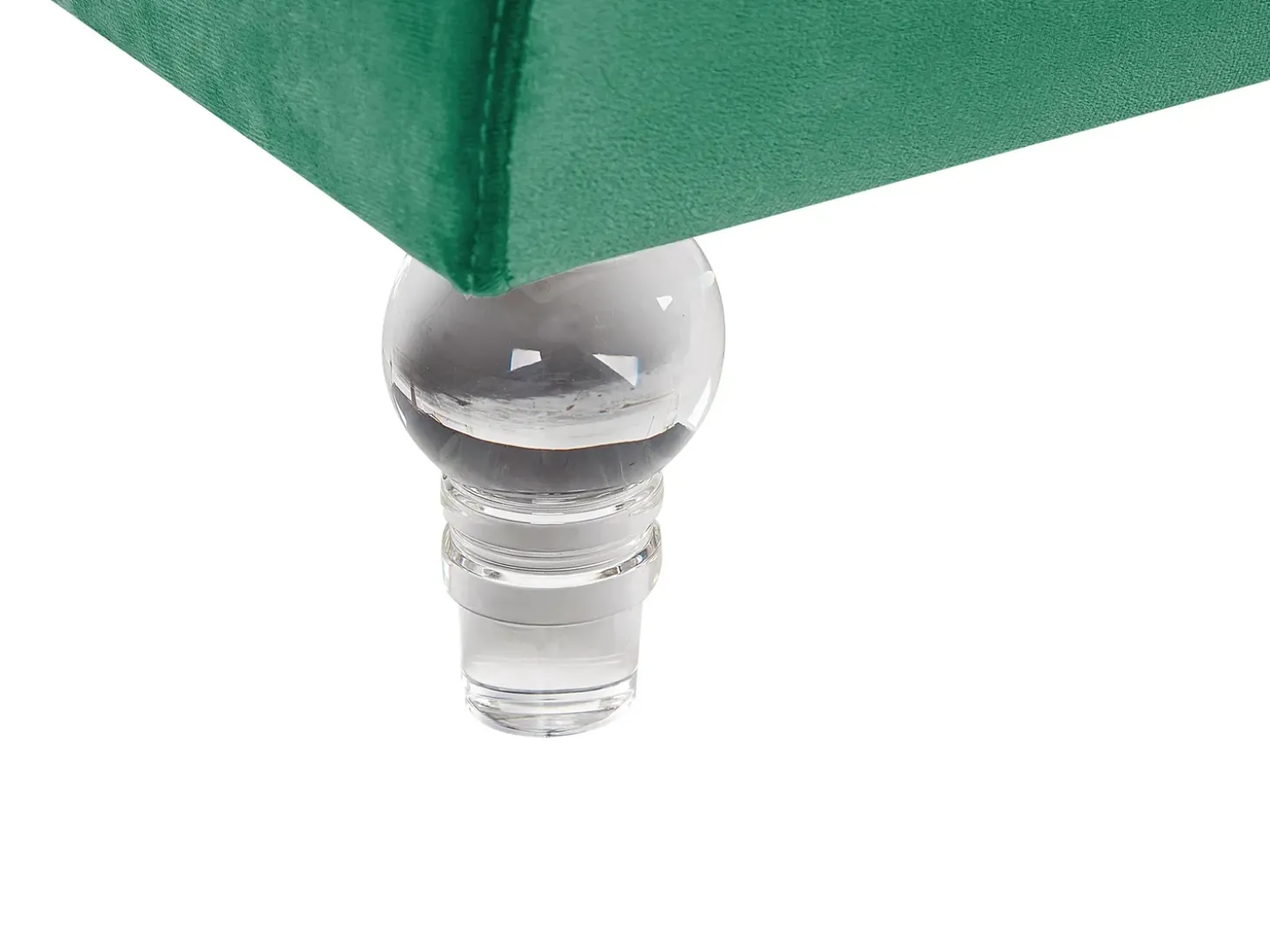 Clearance Sofa dla 3 osób ARVIKA Welur Zielony Sofy Tapicerowane|Wszystkie Sofy