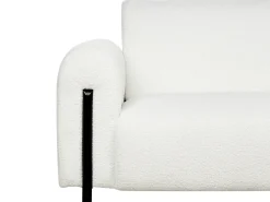 Sofa dla 3 osób ASKIM Boucle Biały Sofy Tapicerowane|Kolekcje Sof