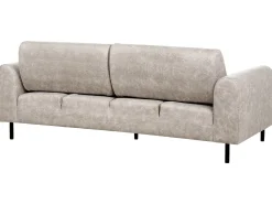 Outlet Sofa dla 3 osób ASKIM Jasnoszary Sofy Tapicerowane|Kolekcje Sof