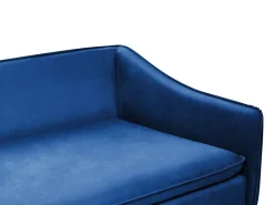 Best Sofa dla 4 osób AURE Welur Granatowy Sofy Tapicerowane|Wszystkie Sofy