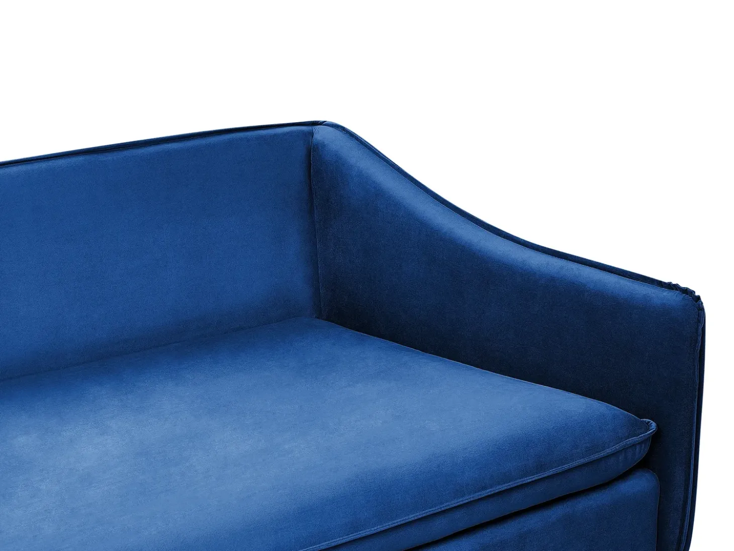 Best Sofa dla 4 osób AURE Welur Granatowy Sofy Tapicerowane|Wszystkie Sofy