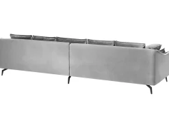 Discount Sofa dla 4 osób AURE Welur Jasno Sofy Tapicerowane|Wszystkie Sofy