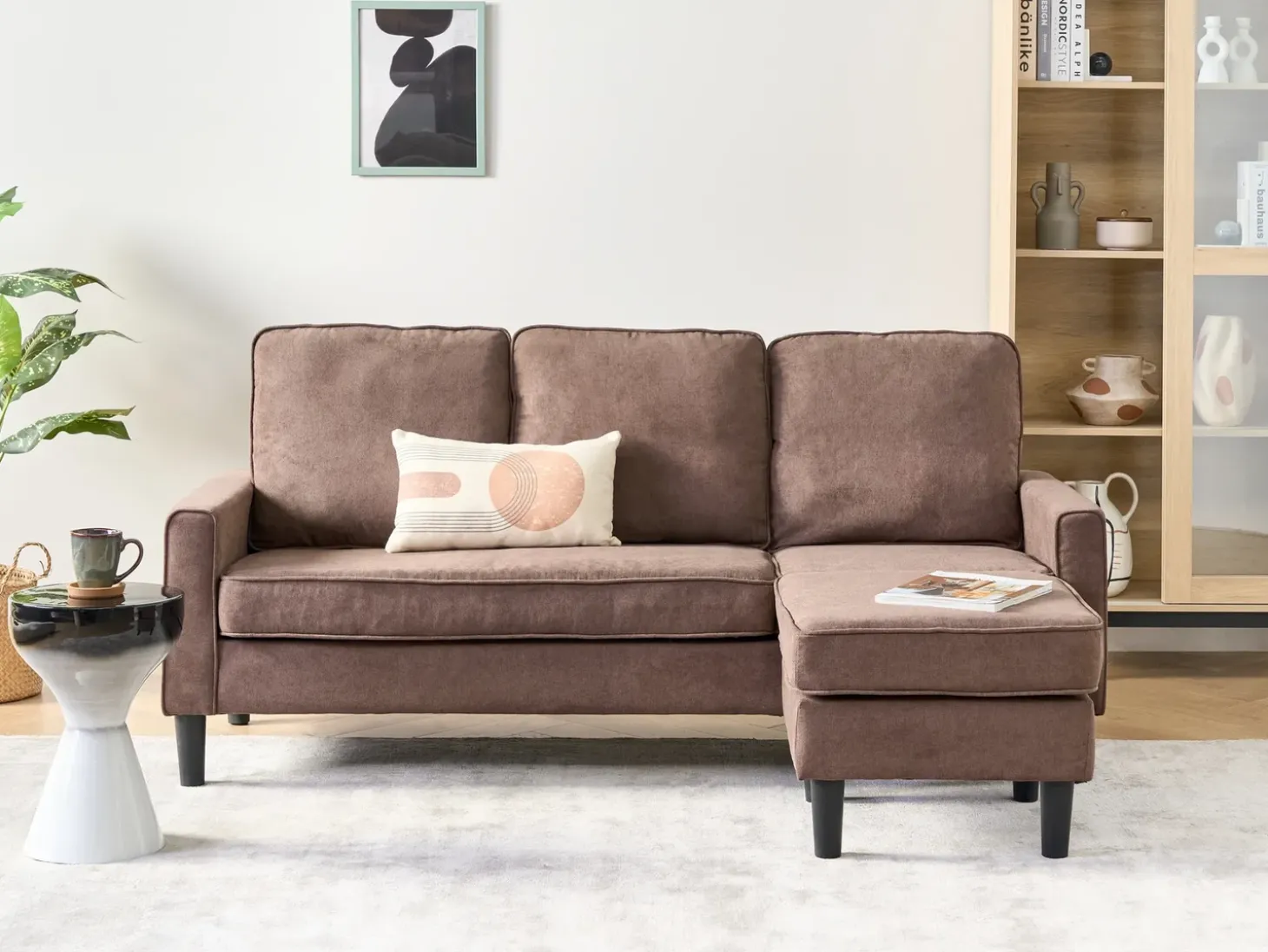 Best Sofa dla 3 osób AVESTA z otomaną Sofy Tapicerowane|Wszystkie Sofy