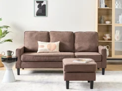 Best Sofa dla 3 osób AVESTA z otomaną Sofy Tapicerowane|Wszystkie Sofy
