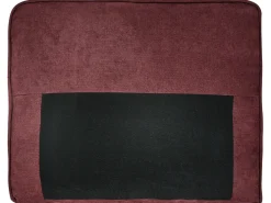 Sale Sofa dla 3 osób AVESTA Burgundowy z otomaną Sofy Tapicerowane|Wszystkie Sofy