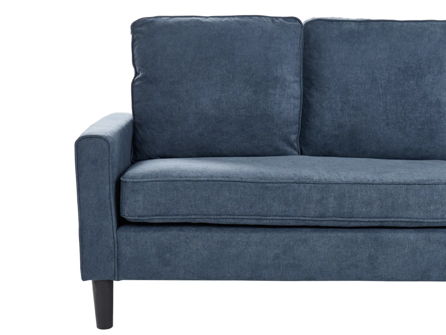 Hot Sofa dla 3 osób AVESTA Ciemnoniebieski z otomaną Sofy Tapicerowane|Wszystkie Sofy