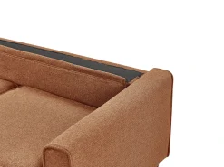 Sale Sofa dla 3 osób AVESTA Złoty brąz z otomaną Sofy Tapicerowane|Wszystkie Sofy
