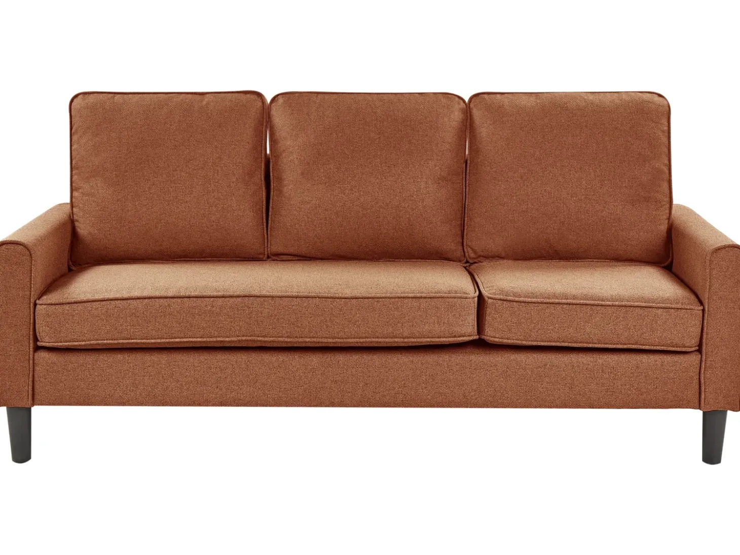 Sale Sofa dla 3 osób AVESTA Złoty brąz z otomaną Sofy Tapicerowane|Wszystkie Sofy