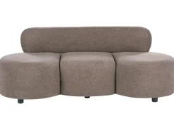 Sofa dla 3 osób BLAVAND Boucle Beżowoszary Sofy Tapicerowane|Wszystkie Sofy