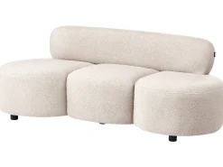 Discount Sofa dla 3 osób BLAVAND Boucle Beżowy Sofy Tapicerowane|Wszystkie Sofy