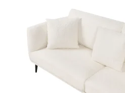 Outlet Sofa dla 3 osób BODUM Boucle Złamana biel Sofy Tapicerowane|Wszystkie Sofy