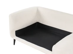 Outlet Sofa dla 3 osób BODUM Boucle Złamana biel Sofy Tapicerowane|Wszystkie Sofy