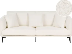 Outlet Sofa dla 3 osób BODUM Boucle Złamana biel Sofy Tapicerowane|Wszystkie Sofy