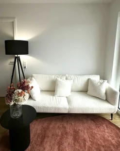 Outlet Sofa dla 3 osób BODUM Boucle Złamana biel Sofy Tapicerowane|Wszystkie Sofy