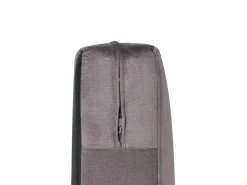 Outlet Sofa dla 3 osób BODUM Welur Beżowoszary Sofy Tapicerowane|Wszystkie Sofy