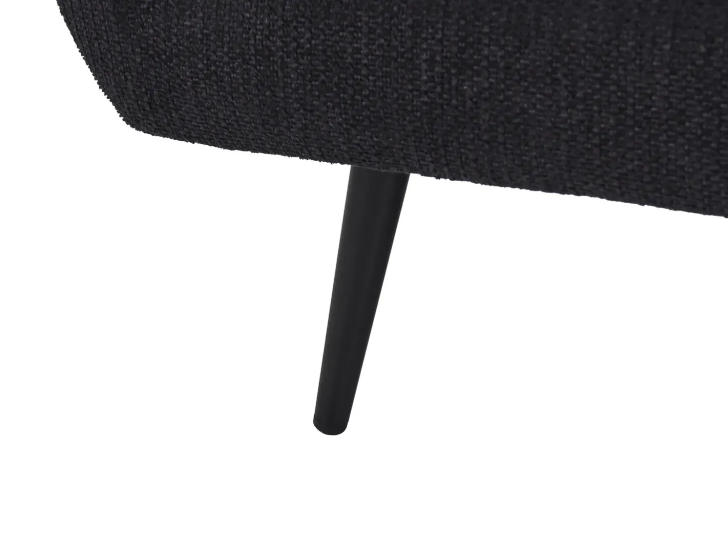 Online Sofa dla 3 osób BOLGA Czarny Sofy Tapicerowane|Kolekcje Sof