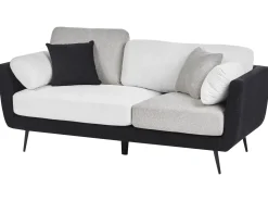 Online Sofa dla 3 osób BOLGA Czarny Sofy Tapicerowane|Kolekcje Sof
