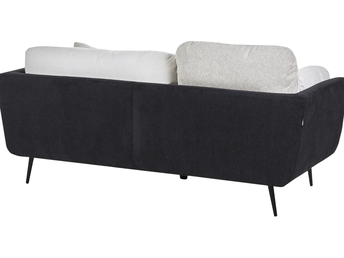 Online Sofa dla 3 osób BOLGA Czarny Sofy Tapicerowane|Kolekcje Sof
