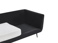 Online Sofa dla 3 osób BOLGA Czarny Sofy Tapicerowane|Kolekcje Sof