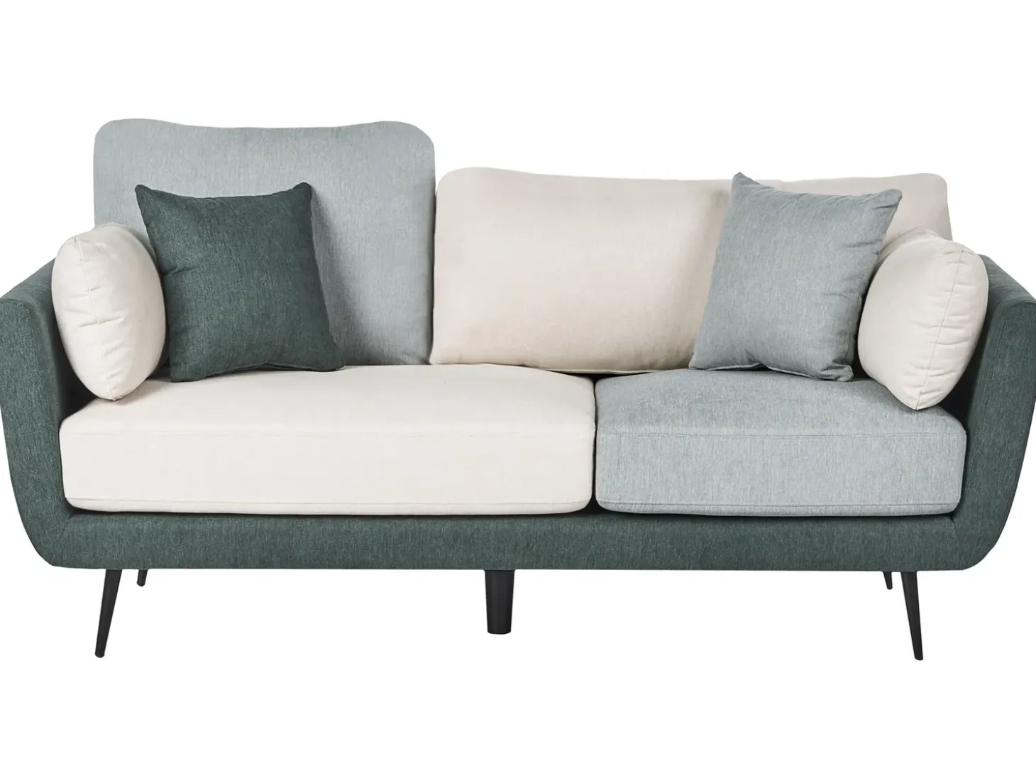 New Sofa dla 3 osób BOLGA Zielony Sofy Tapicerowane|Kolekcje Sof