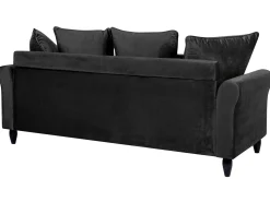 New Sofa dla 3 osób BORNHOLM Welur Sofy Tapicerowane|Wszystkie Sofy