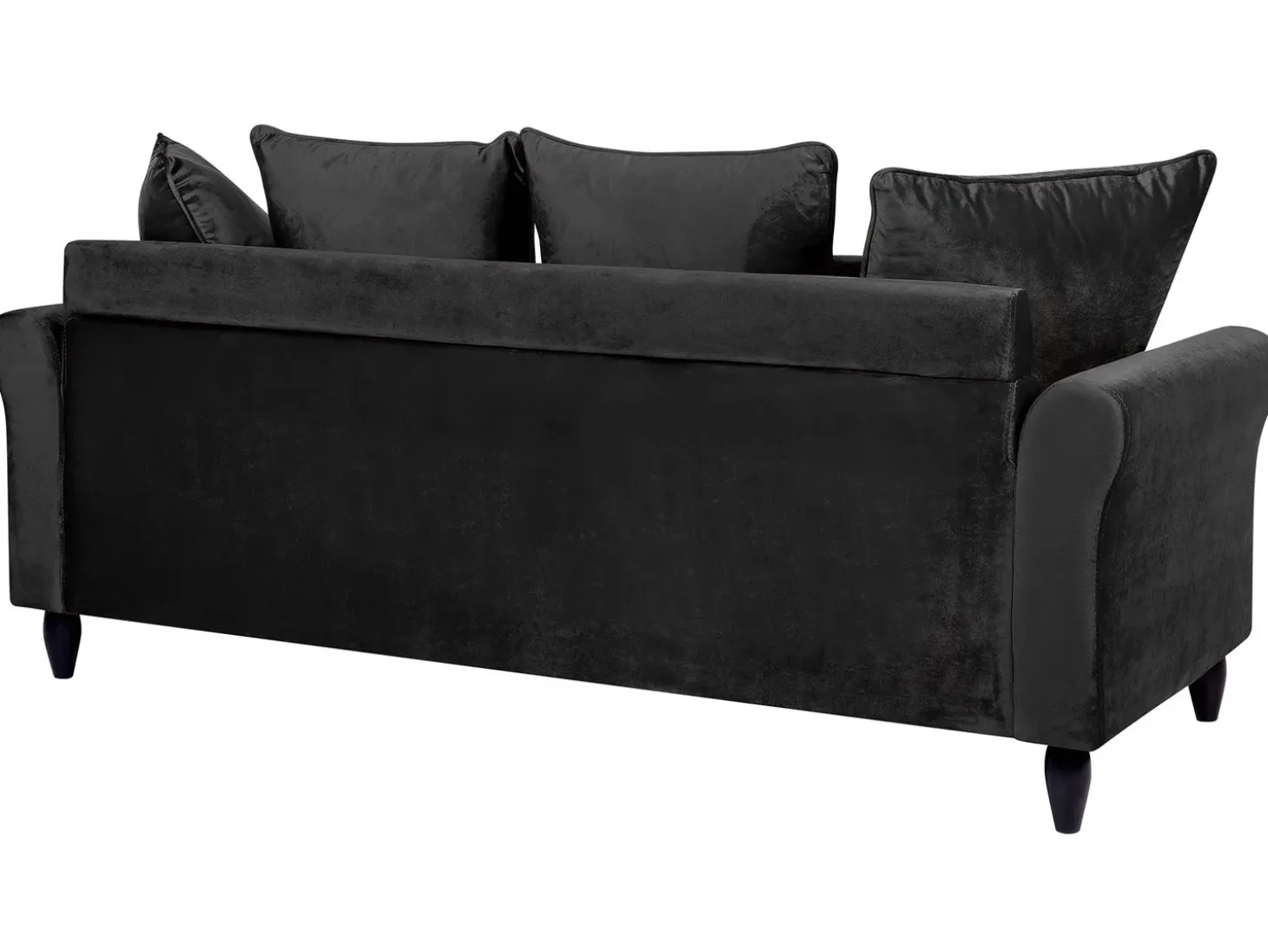 New Sofa dla 3 osób BORNHOLM Welur Sofy Tapicerowane|Wszystkie Sofy