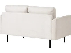 Sale Sofa dla 2 osób BREDA Jasnobeżowy Sofy Tapicerowane|Sofy Dwuosobowe