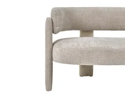 Best Sofa dla 2 osób BUREA Szenil Jasno Sofy Tapicerowane|Sofy Dwuosobowe