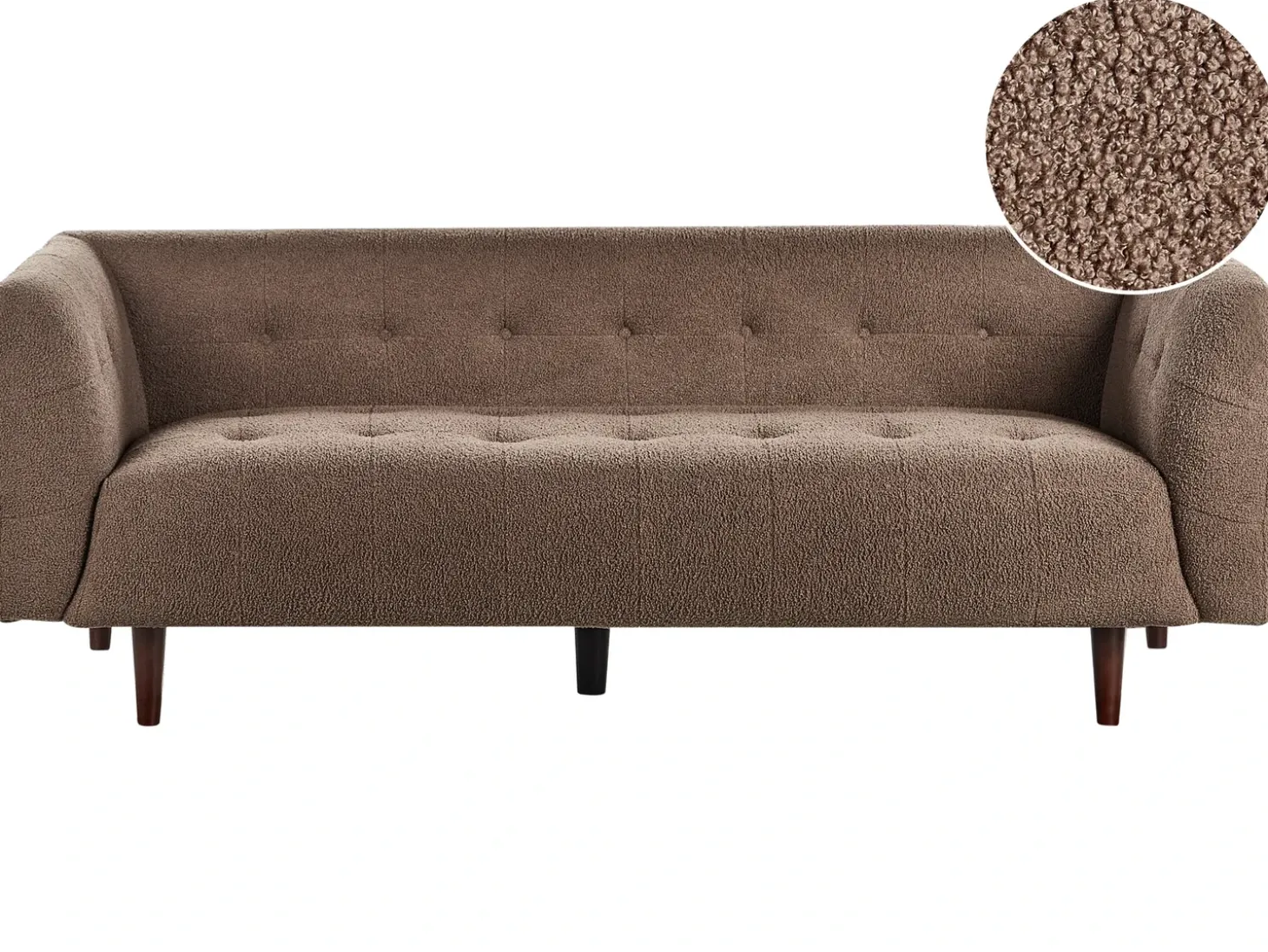 Sale Sofa dla 3 osób BYSKE Boucle Sofy Tapicerowane|Wszystkie Sofy