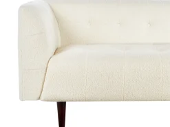 New Sofa dla 3 osób BYSKE Boucle Złamana biel Sofy Tapicerowane|Wszystkie Sofy