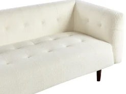 New Sofa dla 3 osób BYSKE Boucle Złamana biel Sofy Tapicerowane|Wszystkie Sofy