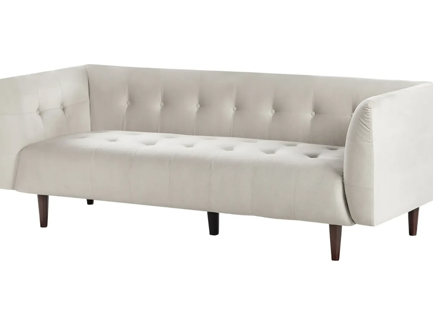 Clearance Sofa dla 3 osób BYSKE Jasnobeżowy Sofy Tapicerowane|Wszystkie Sofy
