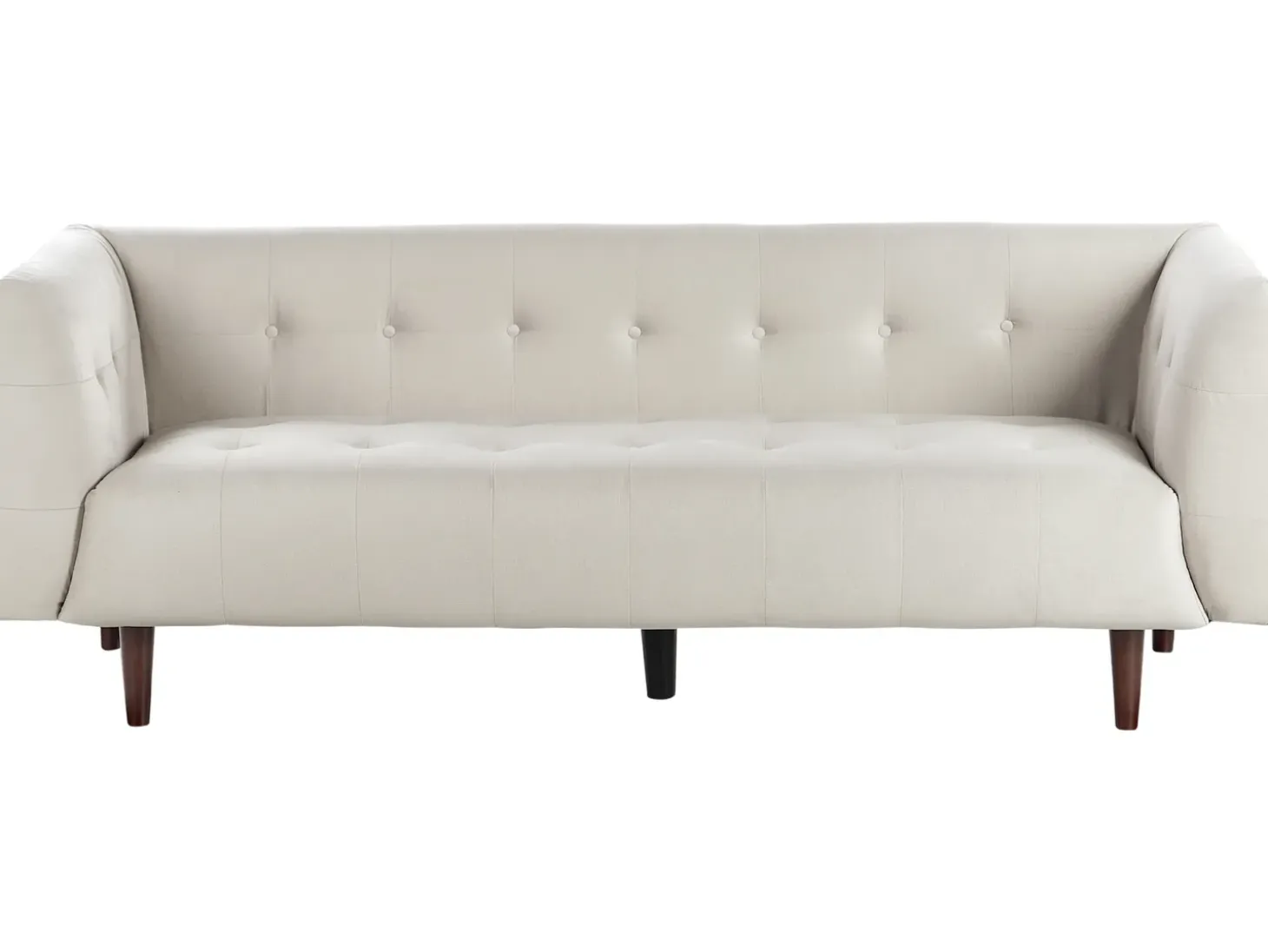 Clearance Sofa dla 3 osób BYSKE Jasnobeżowy Sofy Tapicerowane|Wszystkie Sofy