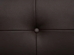Best Sofa dla 3 osób BYSKE Skóra naturalna Ciemno Sofy Skórzane|Sofy Trzyosobowe