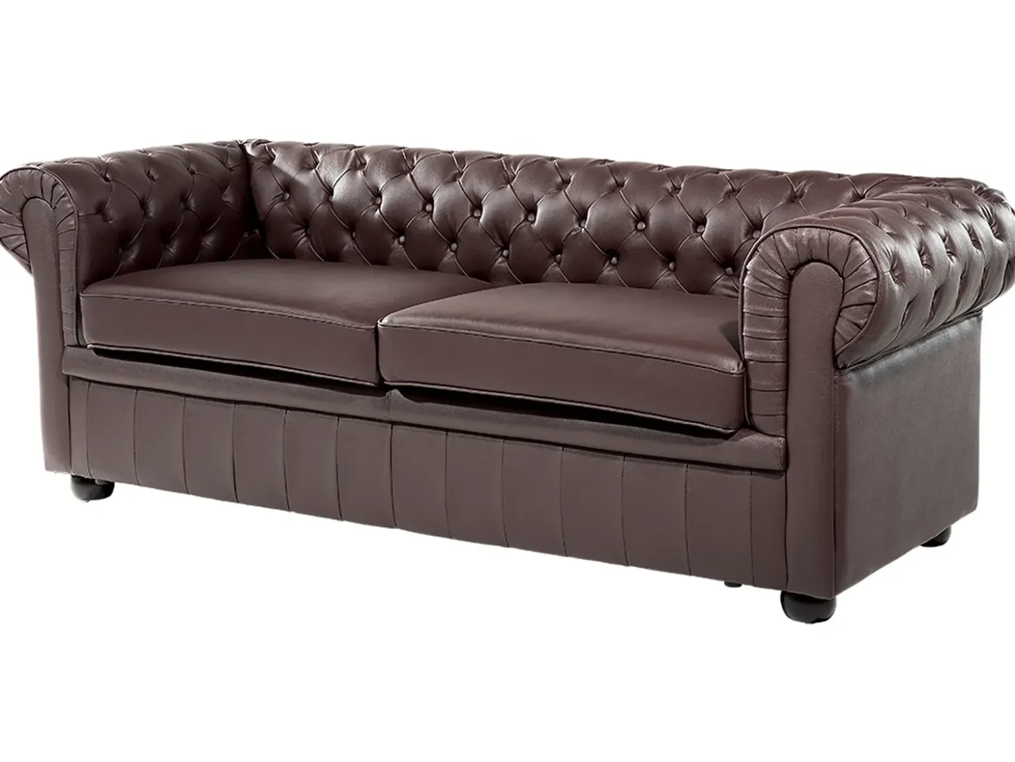 Hot Sofa dla 3 osób CHESTERFIELD Skóra naturalna Kolekcje Sof|Sofy Skórzane