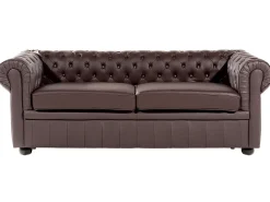 Hot Sofa dla 3 osób CHESTERFIELD Skóra naturalna Kolekcje Sof|Sofy Skórzane