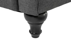 Discount Sofa dla 3 osób CHESTERFIELD Szary Sofy Tapicerowane|Kolekcje Sof