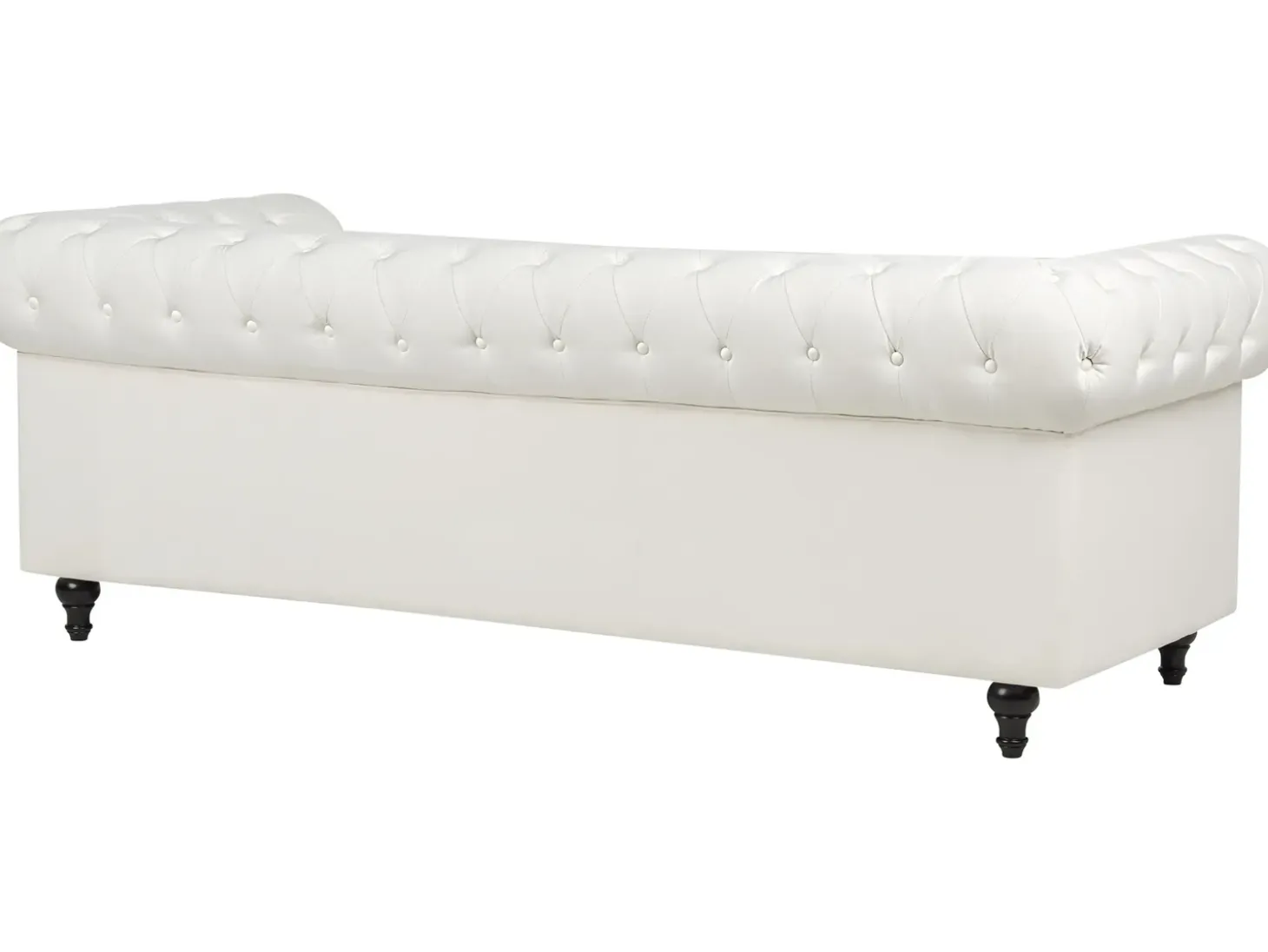 Outlet Sofa dla 3 osób CHESTERFIELD Złamana biel Sofy Tapicerowane|Kolekcje Sof