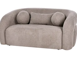 Online Sofa dla 2 osób EGEDAAL Boucle Beżowoszary Sofy Tapicerowane|Sofy Dwuosobowe