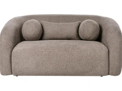 Online Sofa dla 2 osób EGEDAAL Boucle Beżowoszary Sofy Tapicerowane|Sofy Dwuosobowe
