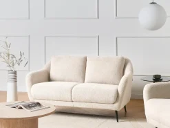 Online Sofa dla 2 osób EIBY Boucle Sofy Tapicerowane|Sofy Dwuosobowe