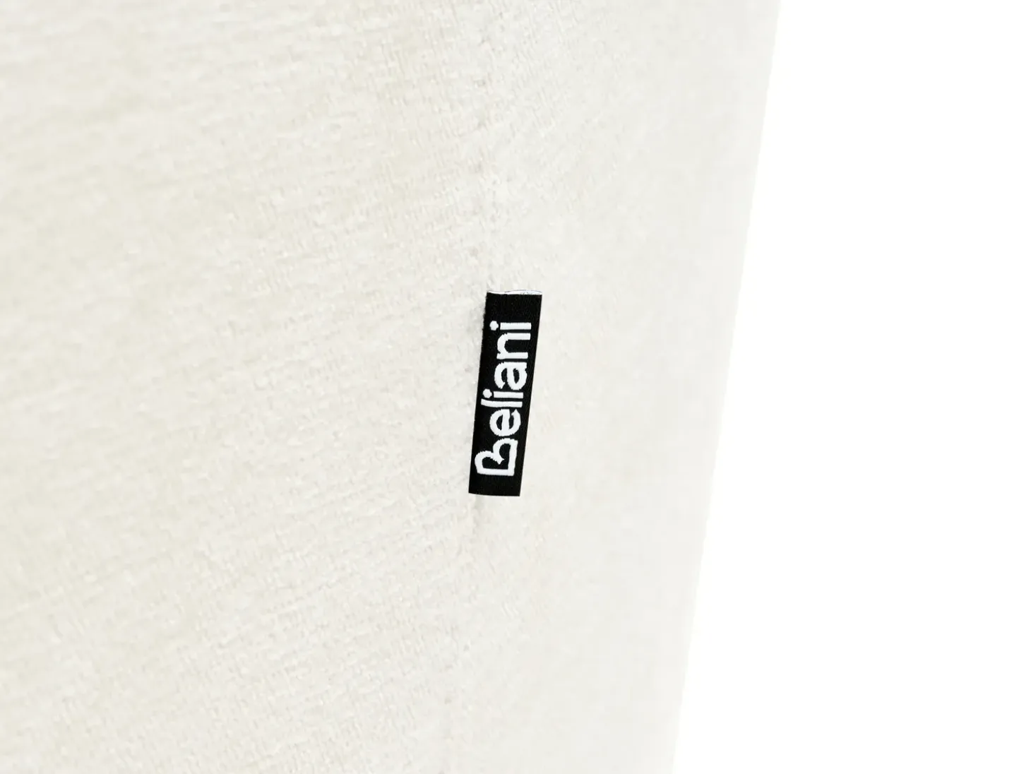 Outlet Sofa dla 2 osób EIBY Szenil Biały Sofy Tapicerowane|Sofy Dwuosobowe