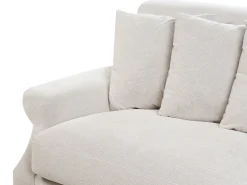 Discount Sofa dla 2 osób EIKE Złamana biel Sofy Tapicerowane|Sofy Dwuosobowe